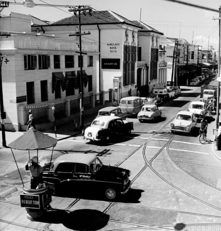 Kingston, Jamaica, in the 1950s.