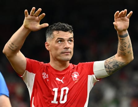 Granit Xhaka at the 2026 World Cup