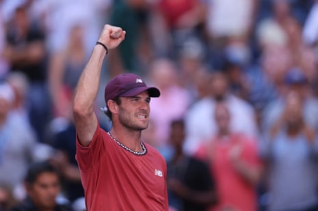 Tommy Paul is through in four sets.