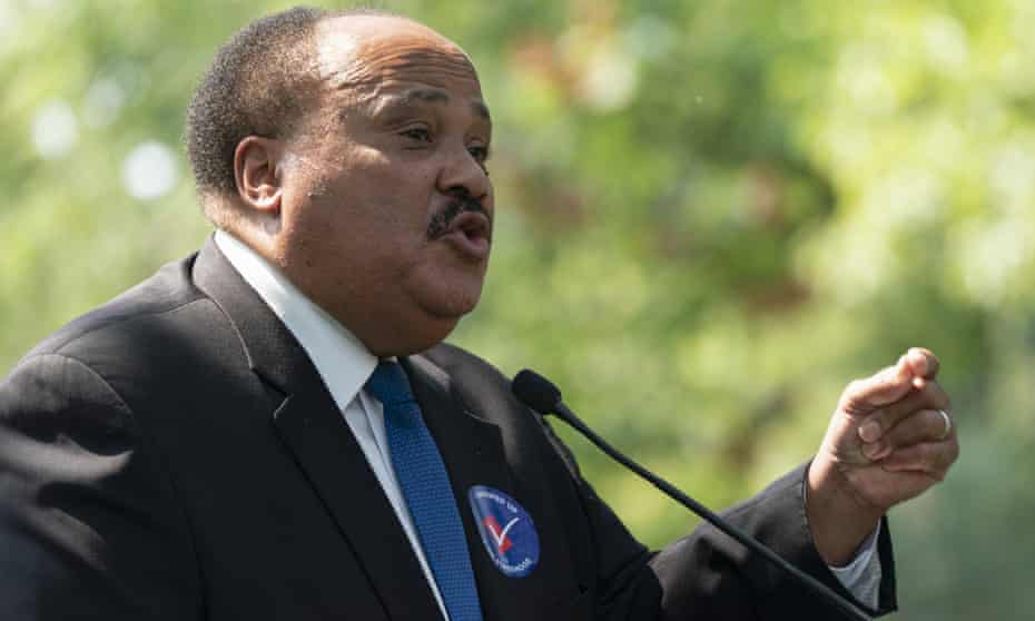 Martin Luther King III: ‘I’m not willing to concede. It’s because people keep pushing and rising up that changes do occur.’