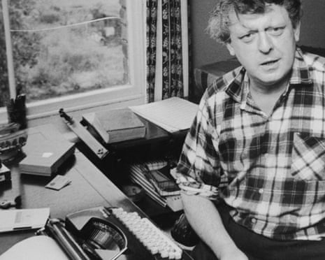 Burgess in the study of his house, Applegarth, where the author wrote many of his most important works.