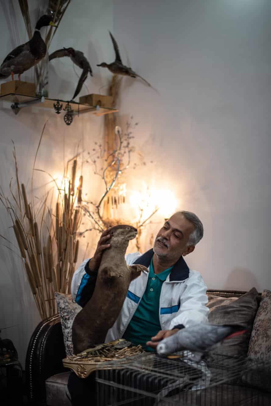 Portrait of Ahmed Saleh, environmental activist