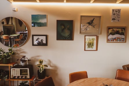 The Snuggery cafe has a homely feel inside.