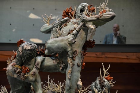 Cronos Devouring his Children by Damien Hirst, from Treasures from the Wreck of the Unbelievable in Venice.
