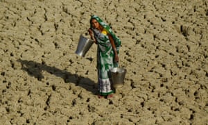 A heatwave in India where temperatures were recorded at 51.0C. Climate change means the occurrence and impact of extreme weather events has risen.
