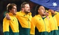 Michael Hooper and James Slipper to co-captain Eddie Jones’s new Wallabies squad | Rugby Australia 2 New Wallabies co-captains Michael Hooper and James Slipper (at left) will lead Australia in the 2023 Rugby Championship.