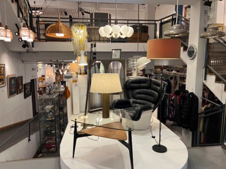 Antiques on the Rue Haute.