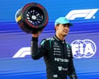 Kimi Antonelli hits wall as George Russell takes F1 Azerbaijan GP pole