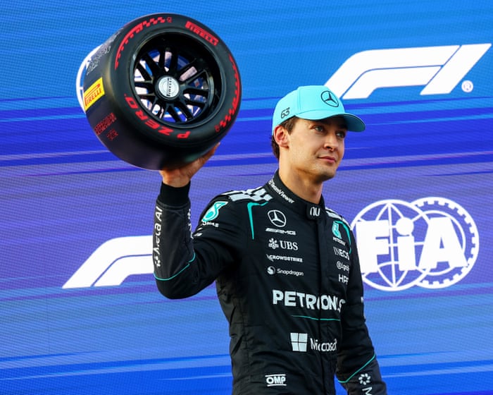 George Russell Snatches Baku Pole as Kimi Antonelli Crashes Out