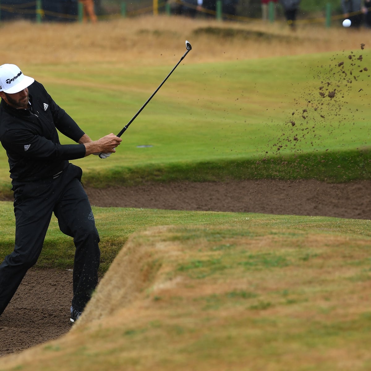 Dustin Johnson Fights His Own Game Until Carnoustie Lands Knockout Blow The Open 2018 The Guardian