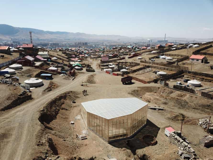 Big city hustle … tents dot Ulaanbaatar’s suburbs.