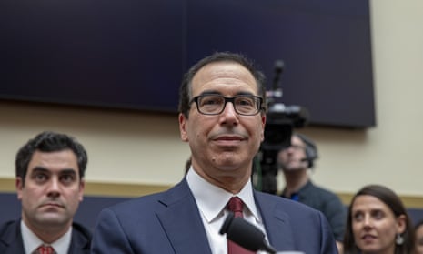 Steve Mnuchin, treasury secretary, has said the department will not comply with a deadline to release Donald Trump’s tax returns.