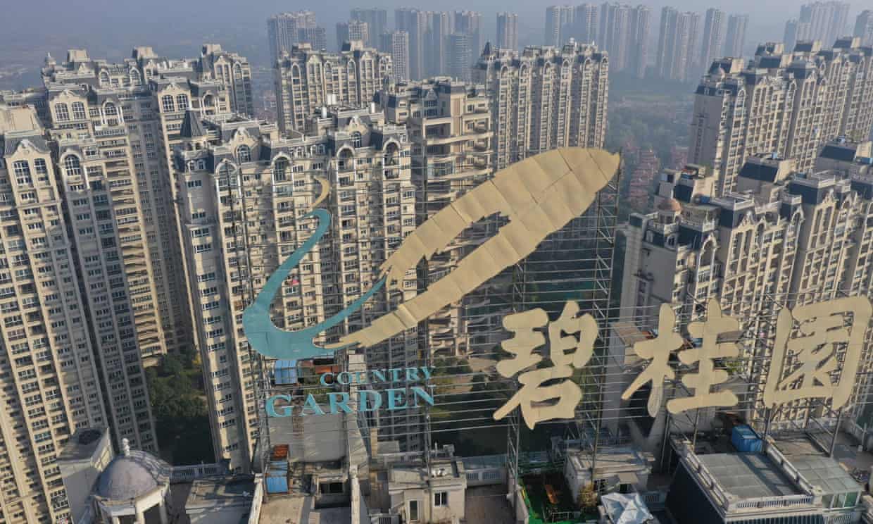 China’s property crisis deepens with developer Country Garden at risk of default
