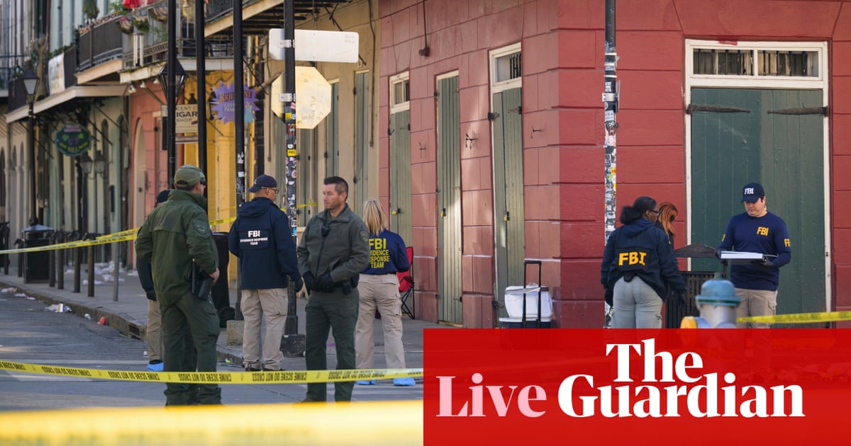 FBI probes New Orleans vehicle attack as terrorism; police fatally shoot suspect — ongoing updates.