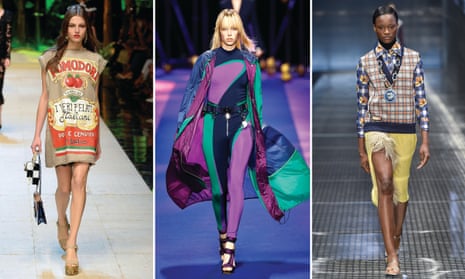 Dolce &amp; Gabbana, Versace and Prada at Milan fashion week.