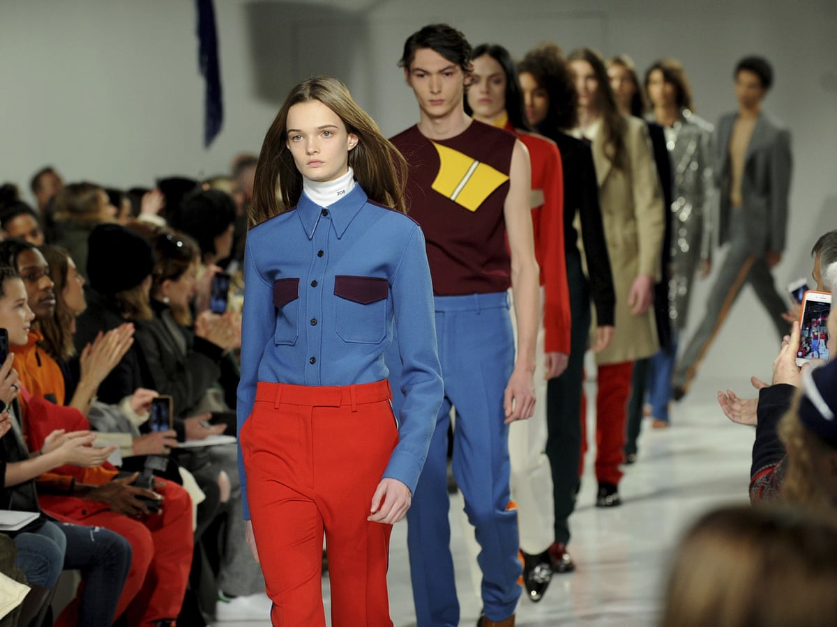 Raf Simons bids to make Calvin Klein great again with cultural popcorn |  New York fashion week | The Guardian calvin klein by raf simons