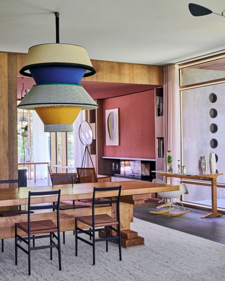 light fills the airy dining area, dominated by the overbuilt table Valentina Moretti inherited from her parents.