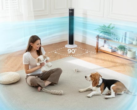 a photo of the Levoit Tower Fan for Bedroom