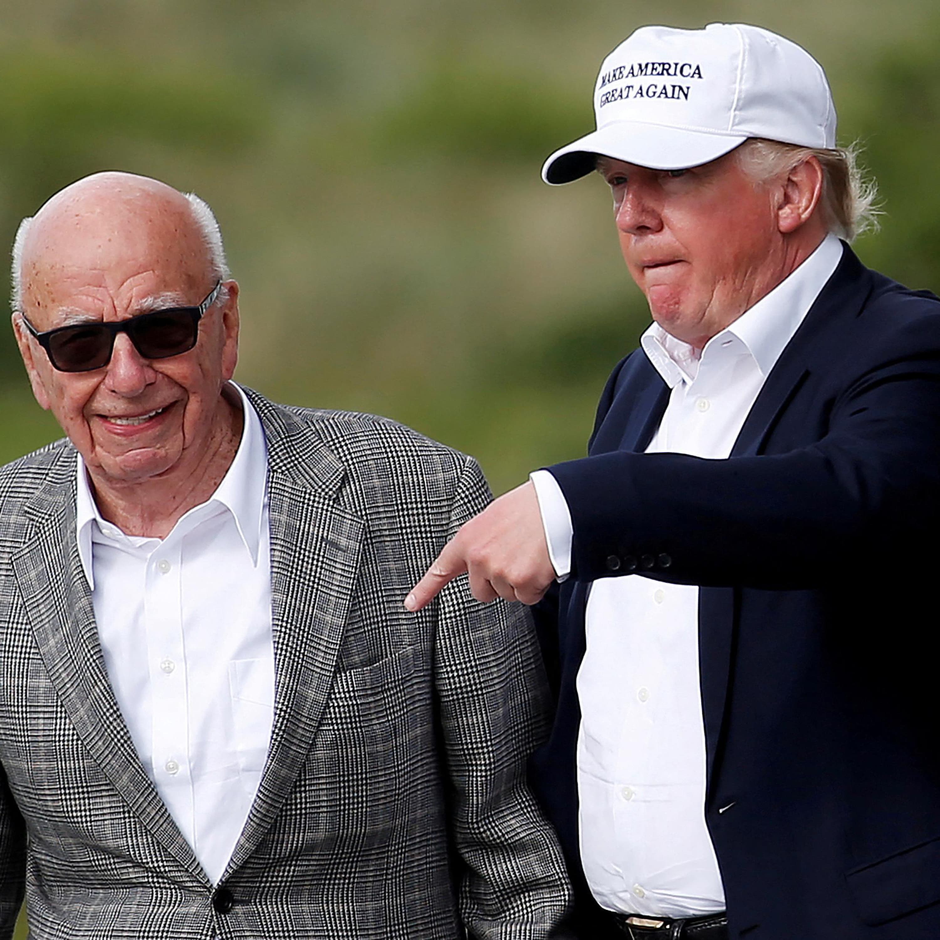 Murdoch v Trump: will the media tycoon be the president’s downfall? Murdoch v Trump: will the media tycoon be the president’s downfall?