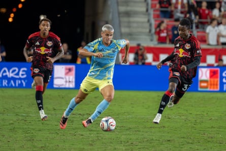 Cavan Sullivan (6) of Philadelphia Union seen in action during the MLS regular season match between Red Bull New York and Philadelphia Union at Sports Illustrated Stadium. Final score; Red Bull New York 1:3 Philadelphia Union.