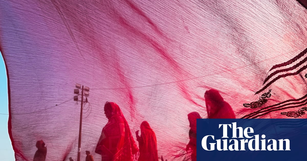 The flowing red saree on the bank of the Ganges was incredibly striking': Divyanshu Verma's best phone picture