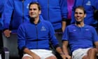 'A huge honour': Federer gives an emotional farewell as career comes to a close - video