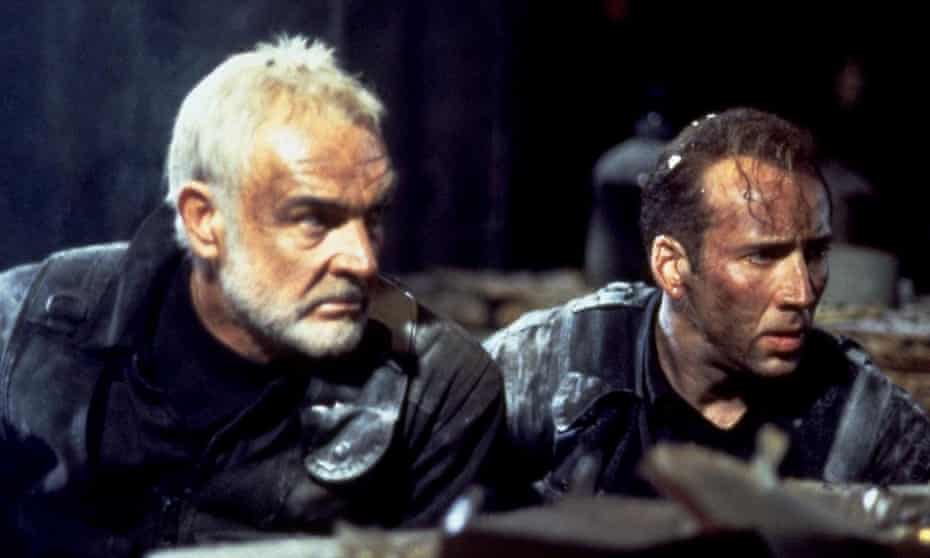 Sean Connery and Nicolas Cage in The Rock