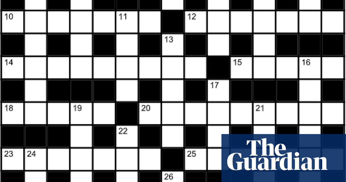 Genius crossword No 173 | Crosswords | The Guardian