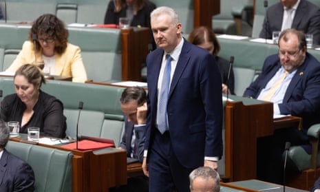 Tony Burke during question time last week.