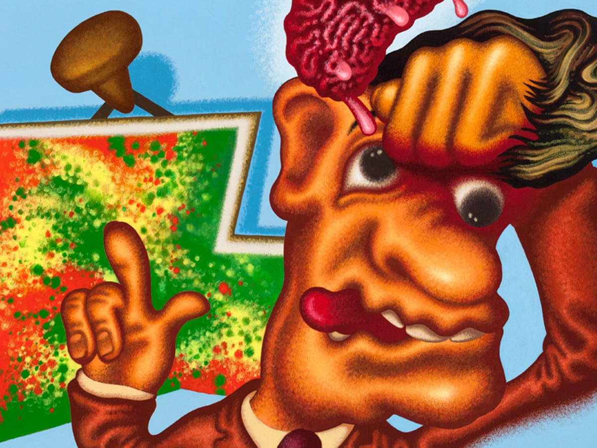 Peter Saul The Chocolate Smeared Prankster Of Pop Painting Art