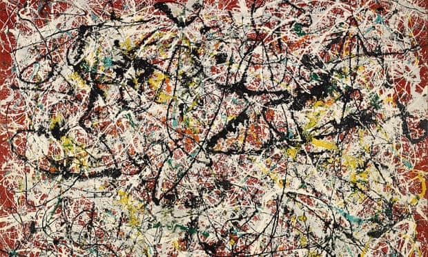 Jackson Pollock’s Mural on Indian Red Ground