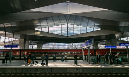 Vienna Hauptbahnhof.