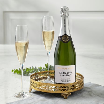 Fortnum and Mason Fortnum’s Personalised Blanc de Blancs champagne, Hostomme, 75cl