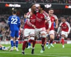 Arsenal v Everton, Coventry v Fulham, EFL, and more – football clockwatch live