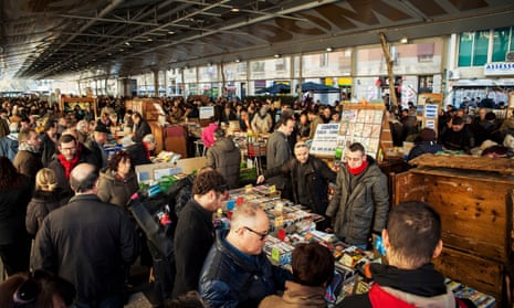 A Sunday market in Barcelona