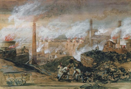 George Childs Dowlais Ironworks 1840.