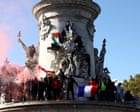 Nationwide protests in France against high prices and fraying of social security system