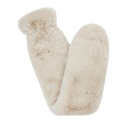 The White Company Super Soft Faux Fur Long hot-water bottle