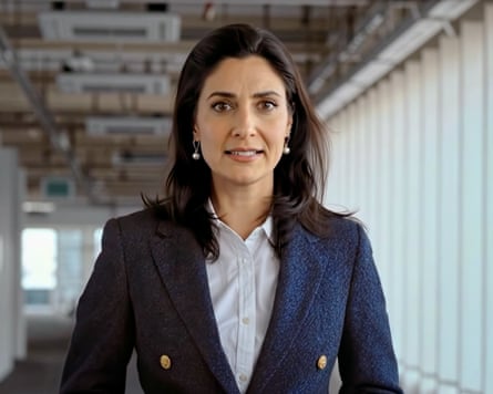 Aisha Gaban, the AI-generated host of Dispatches: Will AI Take My Job?