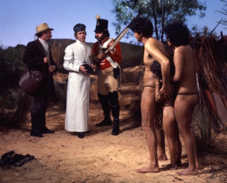 Une mise en scène de la pièce The Cake Man de Robert Merritt en 1974.