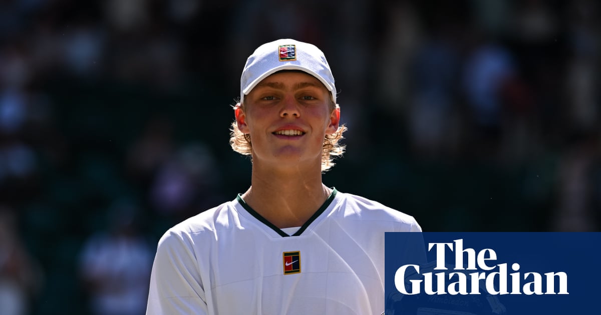 Wimbledon agony for teenager Cruz Hewitt as he bids farewell to junior tennis