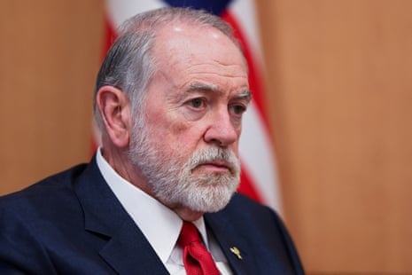 U.S ambassador to Israel, Mike Huckabee.