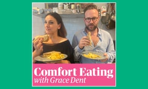 Grace Dent and Rafe Spall comfort eating