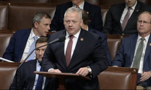 Denver Riggleman speaks in the House of Representatives.