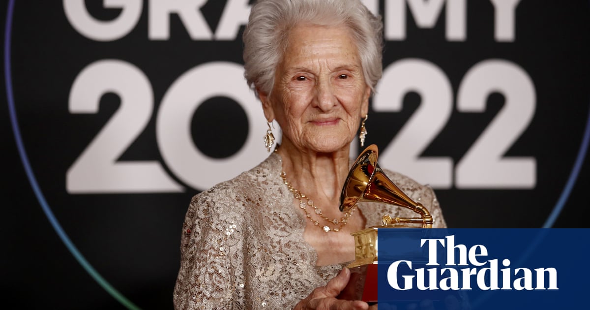 Angela Álvarez crowned best new artist at Latin Grammys – aged 95 - The Guardian