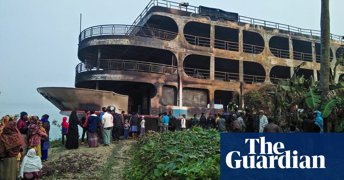 River ferry fire kills dozens in Bangladesh
