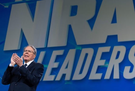 Wayne LaPierre, executive vice-president of the NRA.