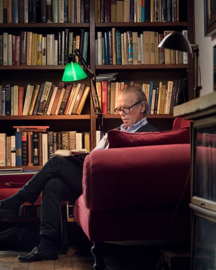 Martin Amis at his mother-in-law’s house in Manhattan, August 2017