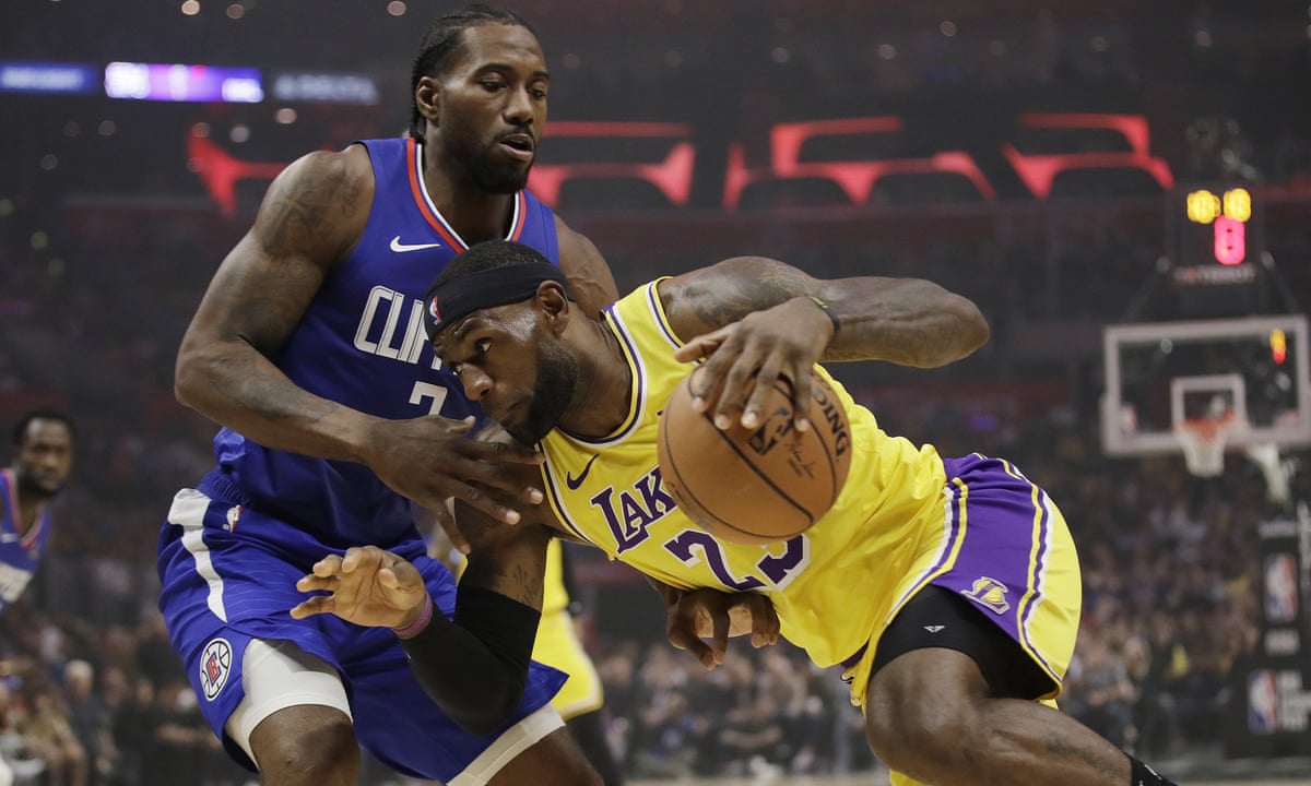 Kawhi Leonard leads Clippers to win over LeBron James's Lakers in ...