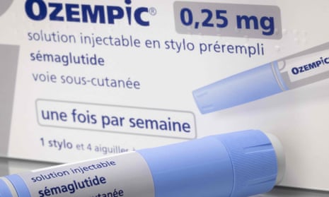A vial of semaglutide weight loss medication 